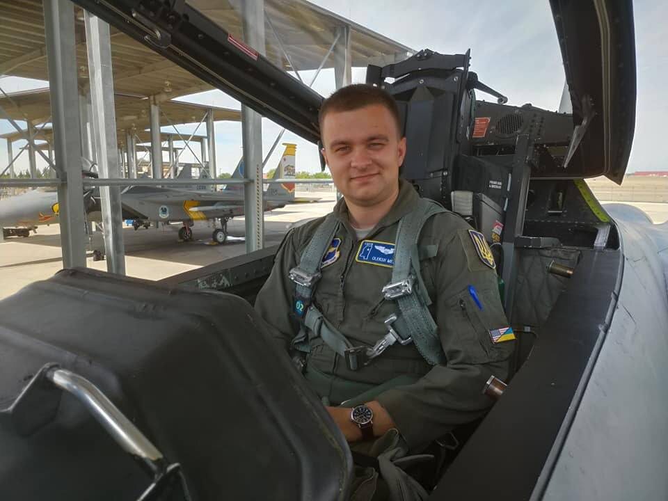     Украинский лётчик Алексей Месь / US Air National Guard