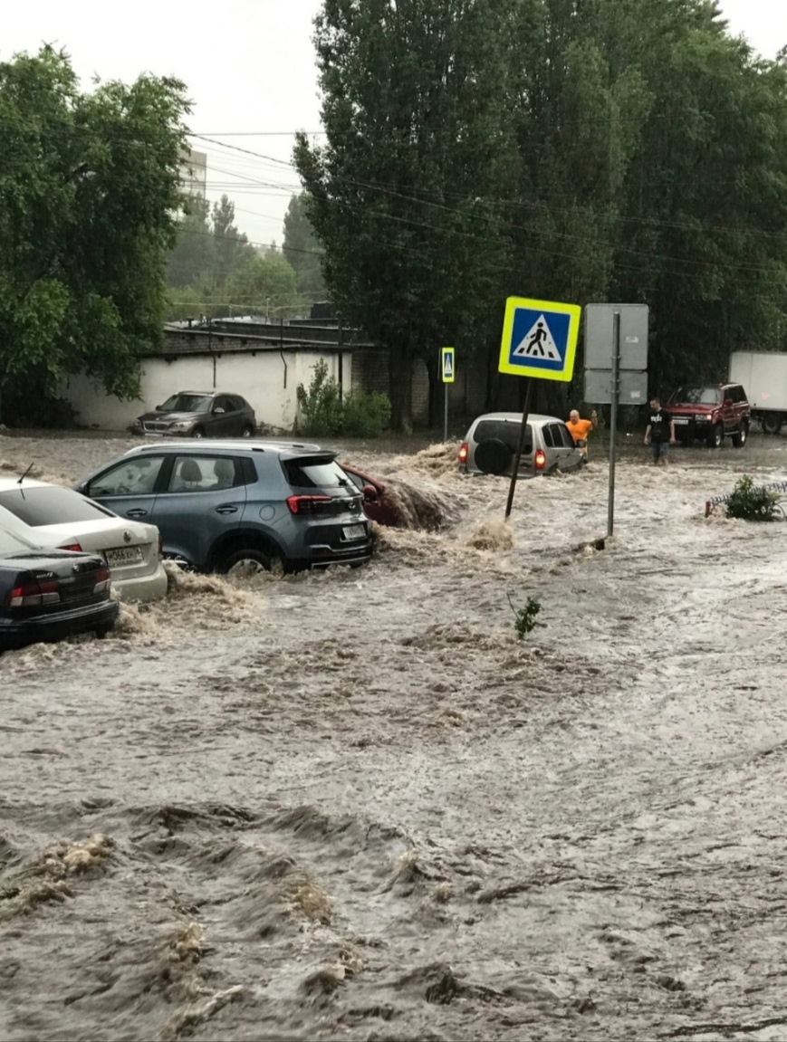 Потоп в Сочи пока я отдыхал в Джубге