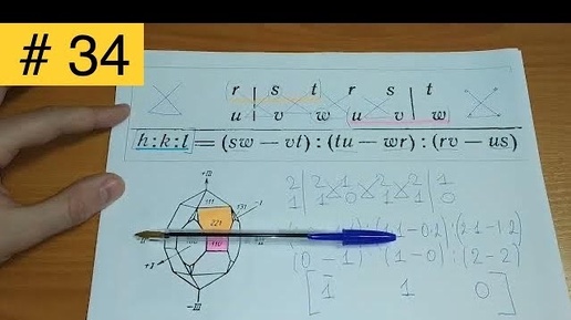 Символы рёбер _ Часть 3 _ Правило перекрестного умножения #34