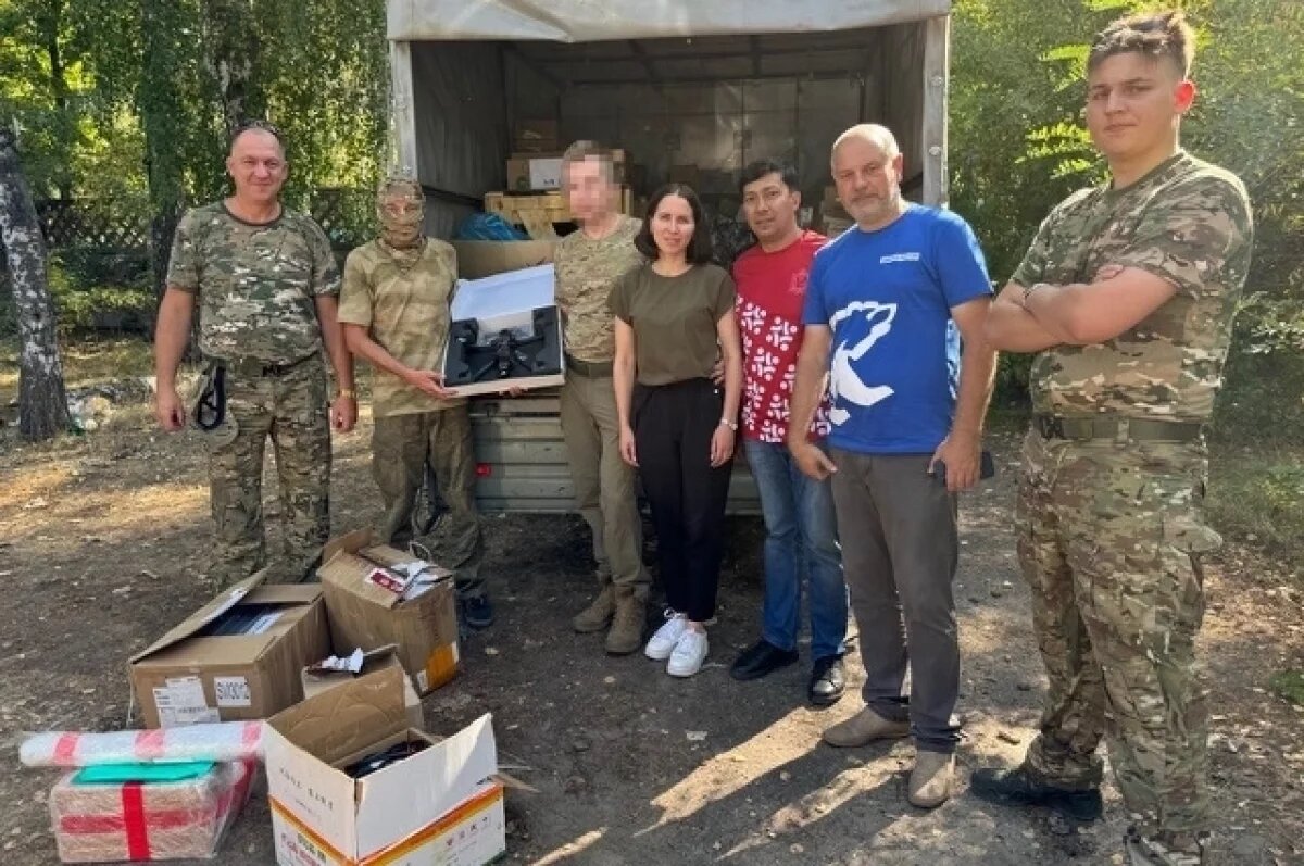    Депутат Гордумы Татьяна Дружинина сопроводила гуманитарный груз в Курск