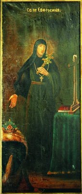Преподобная Евфросиния Полоцкая. 19в.
