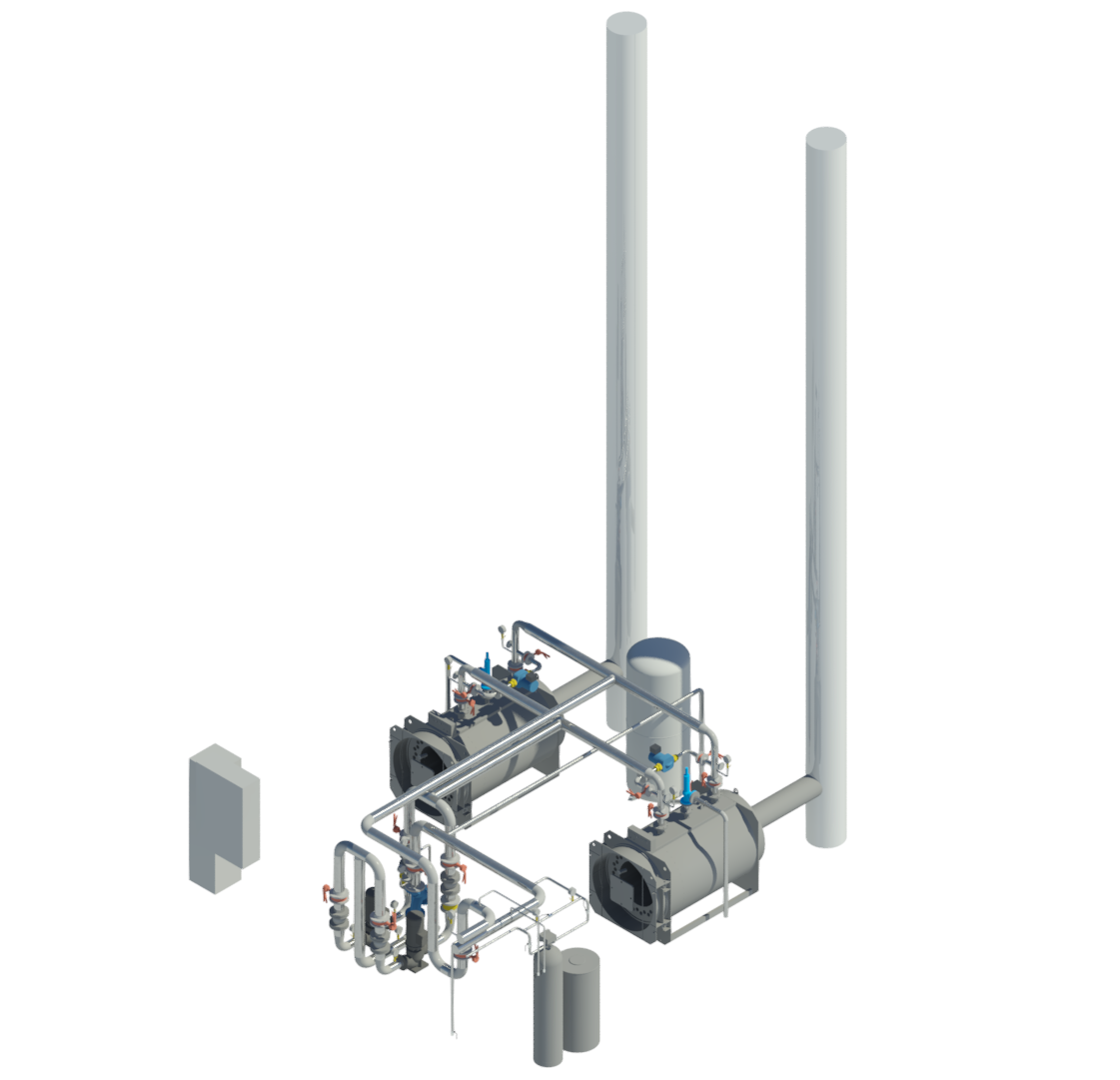 Модель котельной на 1000 кВт