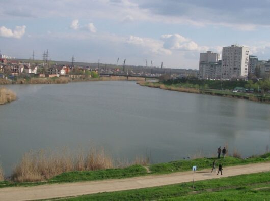    Река Темерник //Фото с сайта twitter.com