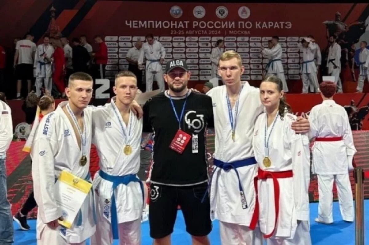    Студенты из Новосибирска заняли первое место на чемпионате России по карате