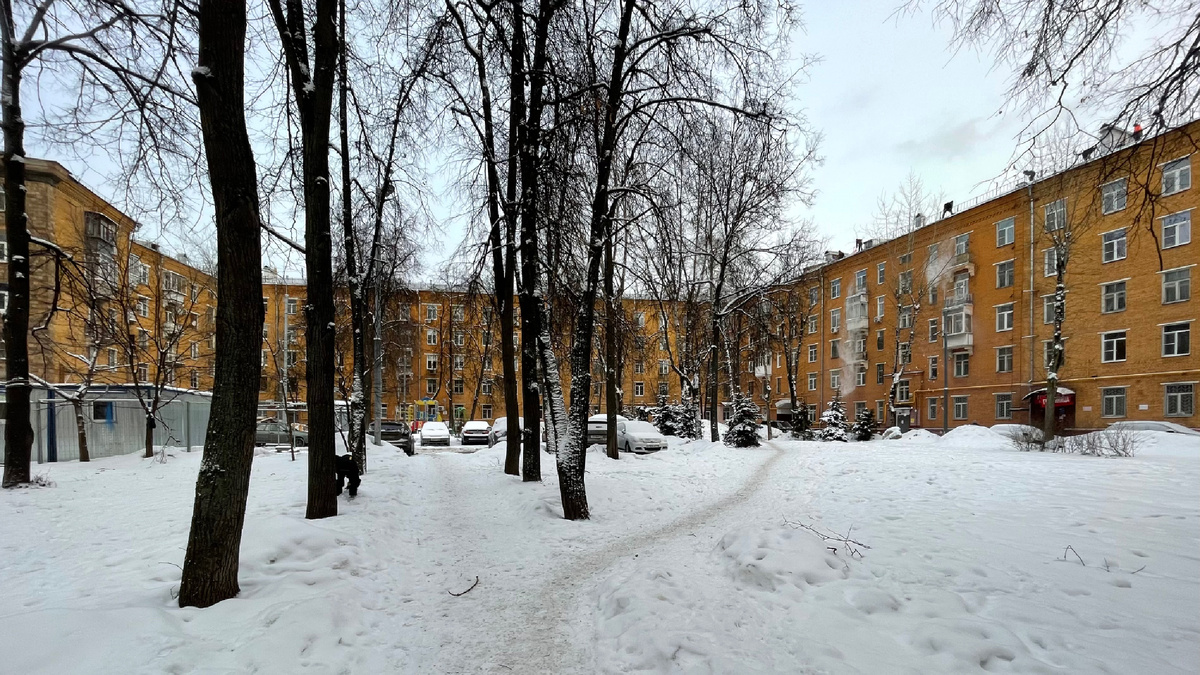 3-я Парковая улица, 33. Вид со двора.