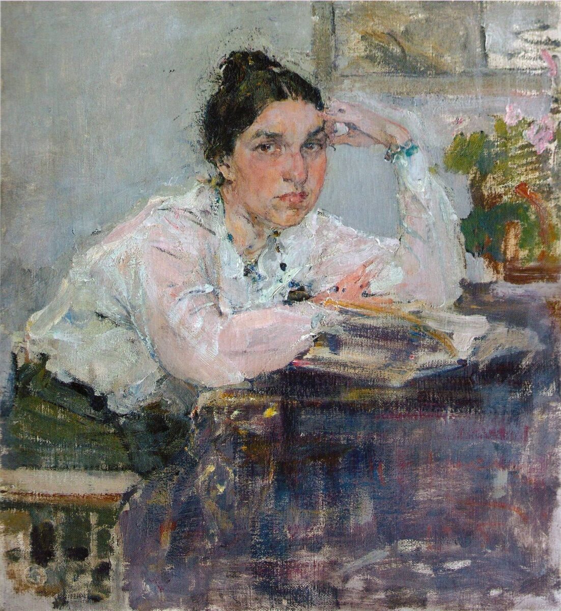 Портрет Н. Сапожниковой.