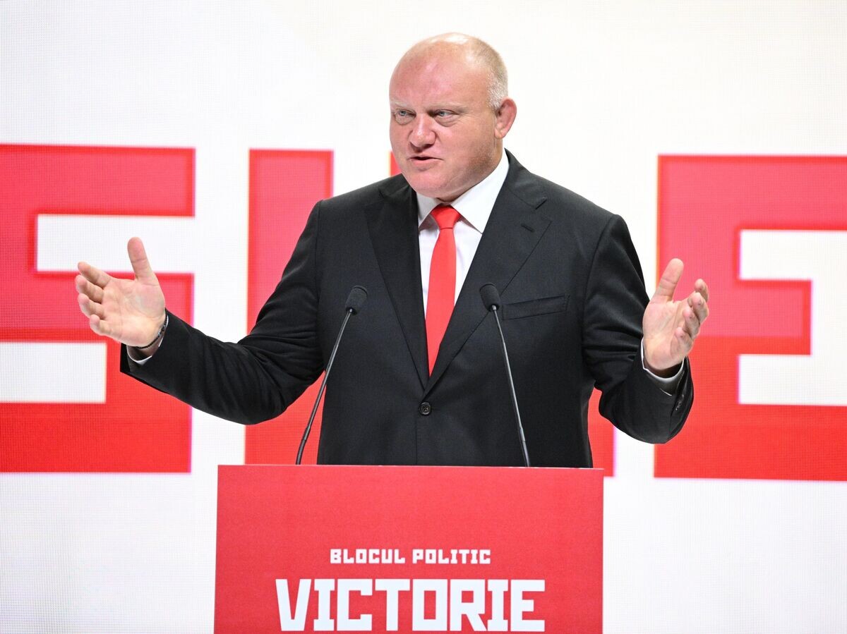    Депутат парламента Республики Молдова Василий Боля выступает во время съезда сторонников молдавского политического блока "Победа" в Москве© РИА Новости / Алексей Филиппов