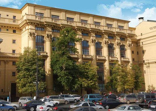 Старое здание посольства США в Москве: Моховая, 13