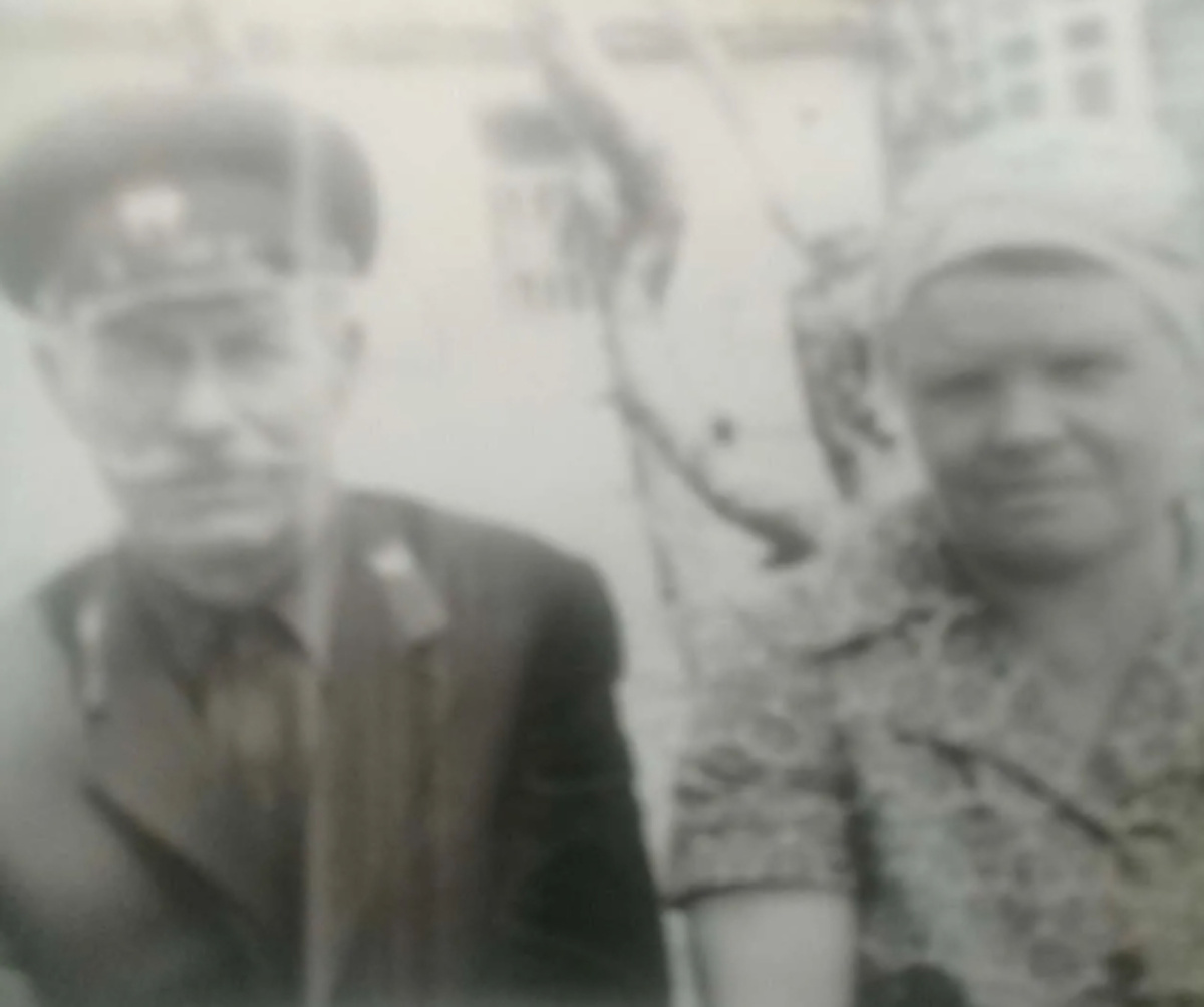Дед Андрей с моей бабушкой Верой.