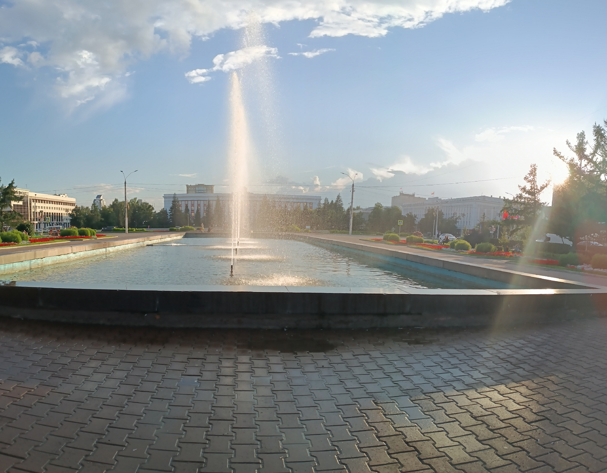 Где-то на просторах моего города. Фотография автора, август 2024 года. 