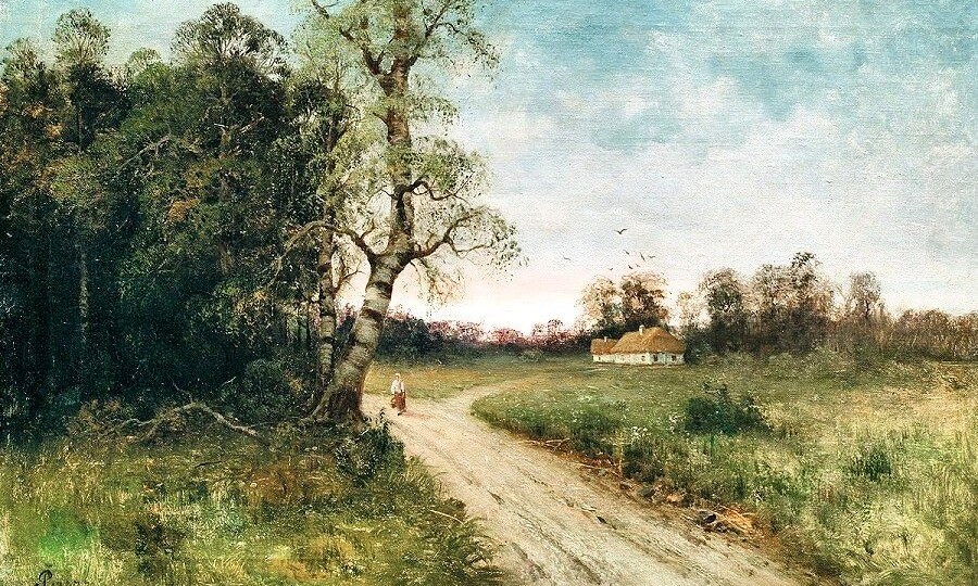 Одухотворенность природы в картинах малоизвестного художника Карла Розена