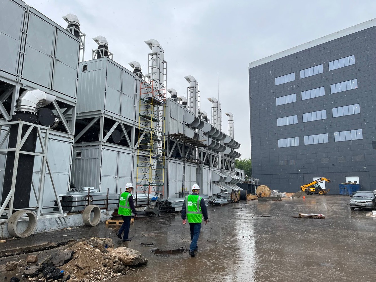 Строительство энергоцентров для ЦОД