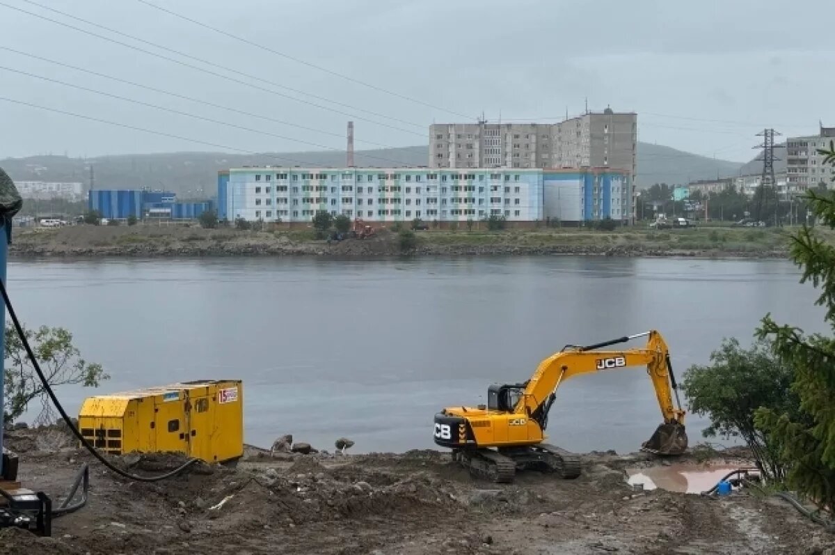    Водовод длиной 17 км соединит западный берег Кольского залива и Мурманск