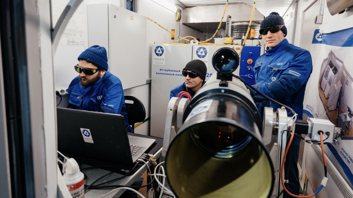 Расчистка и расширение просек вдоль ЛЭП с помощью лазера