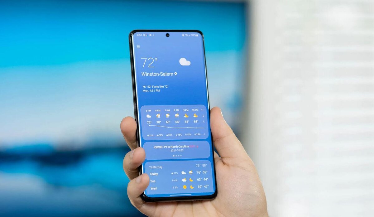    Собрали лучшие погодные приложения в одном месте. Фото: 9to5google