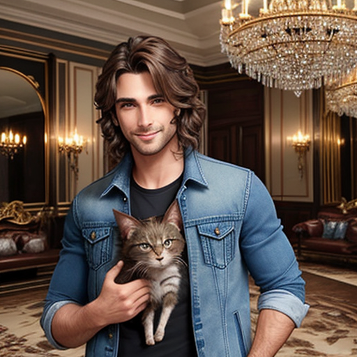 Для заставки я использовала иллюстрацию, созданную нейросетью для онлайн генерации картинок dezgo.com.