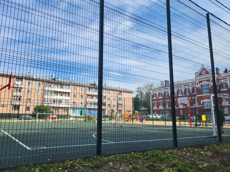 Спортивная площадка в микрорайоне Фабрика г. Касимова