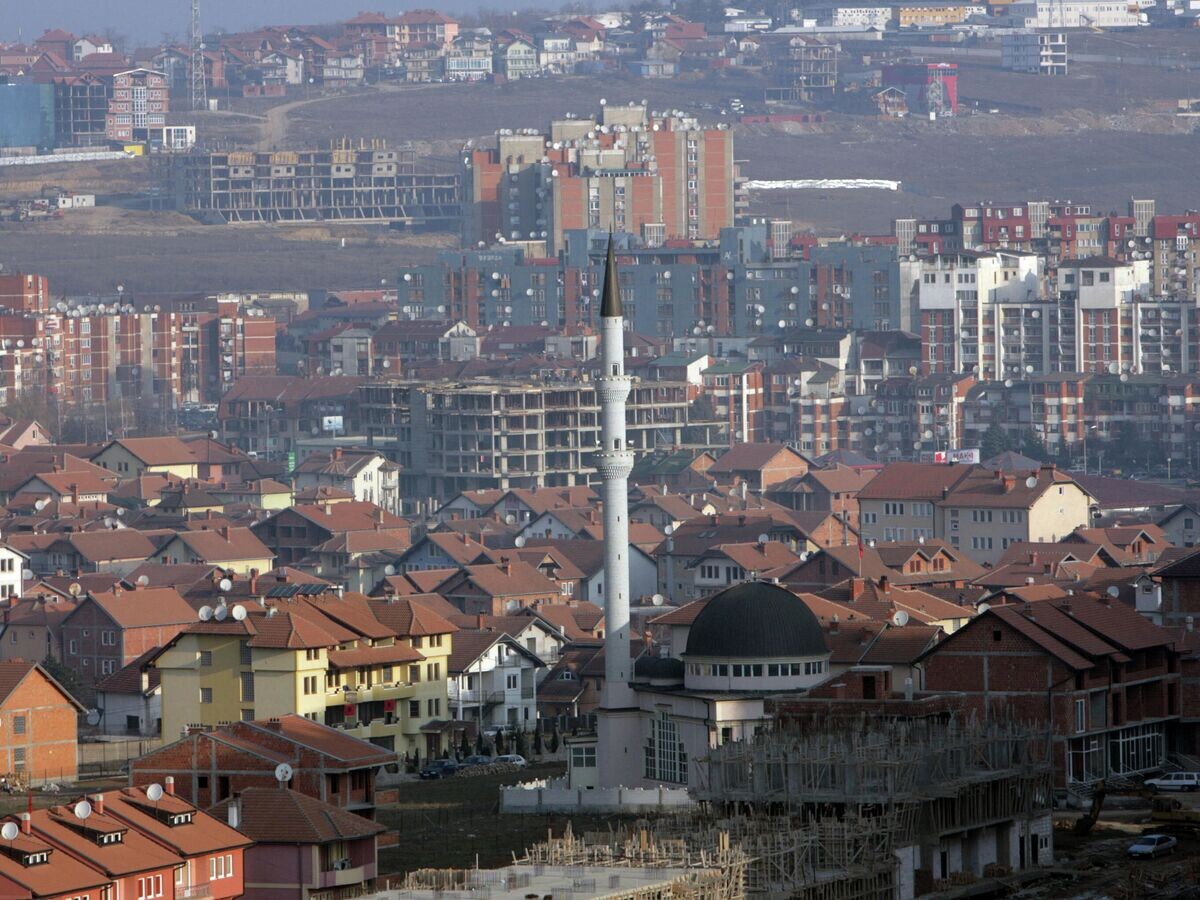    Вид города Приштина© РИА Новости / Илья Питалев