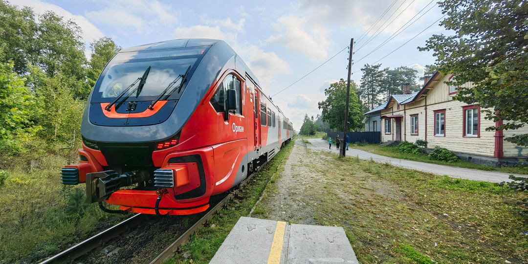 На "Орлане" в пос. Ихала. Посмотрим финский мост и старый ж.-д. вокзал арх. Бруно Гранхольма, а также работу кузнеца Ильи Аммалайнена