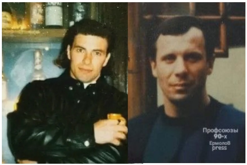 Справа - Сергей Тимофеев (Сильвестр), 1994 год. Слева - Алексей Шерстобитов, 1996 год.