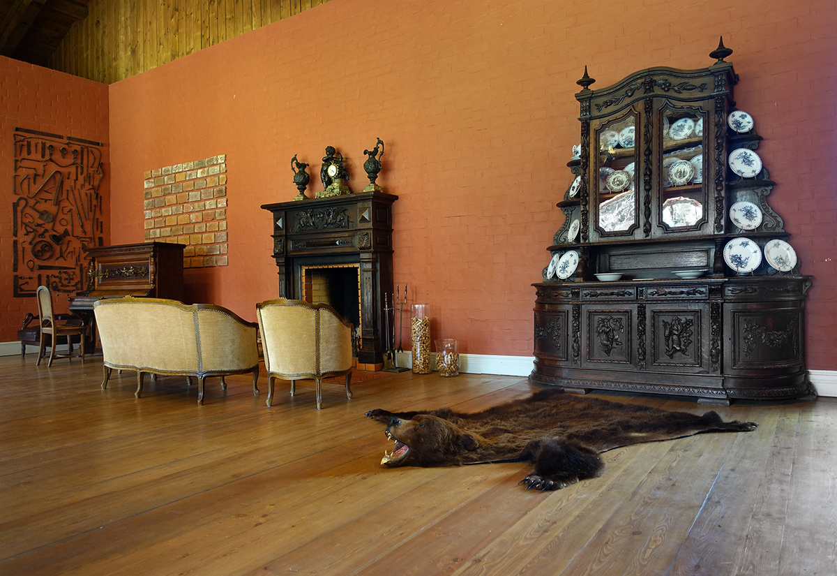 Трактир на Старом дворе. Усадьба Степановское-Волóсово. Тверская область.