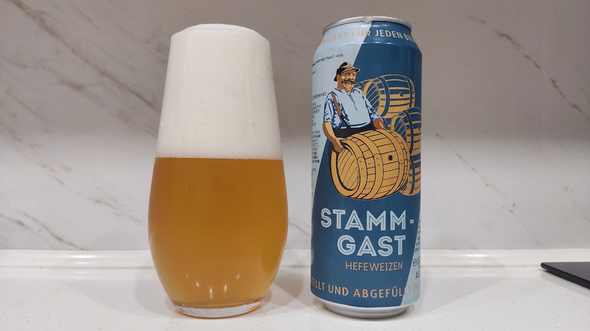 Обзор пива StammGast Hefeweizen