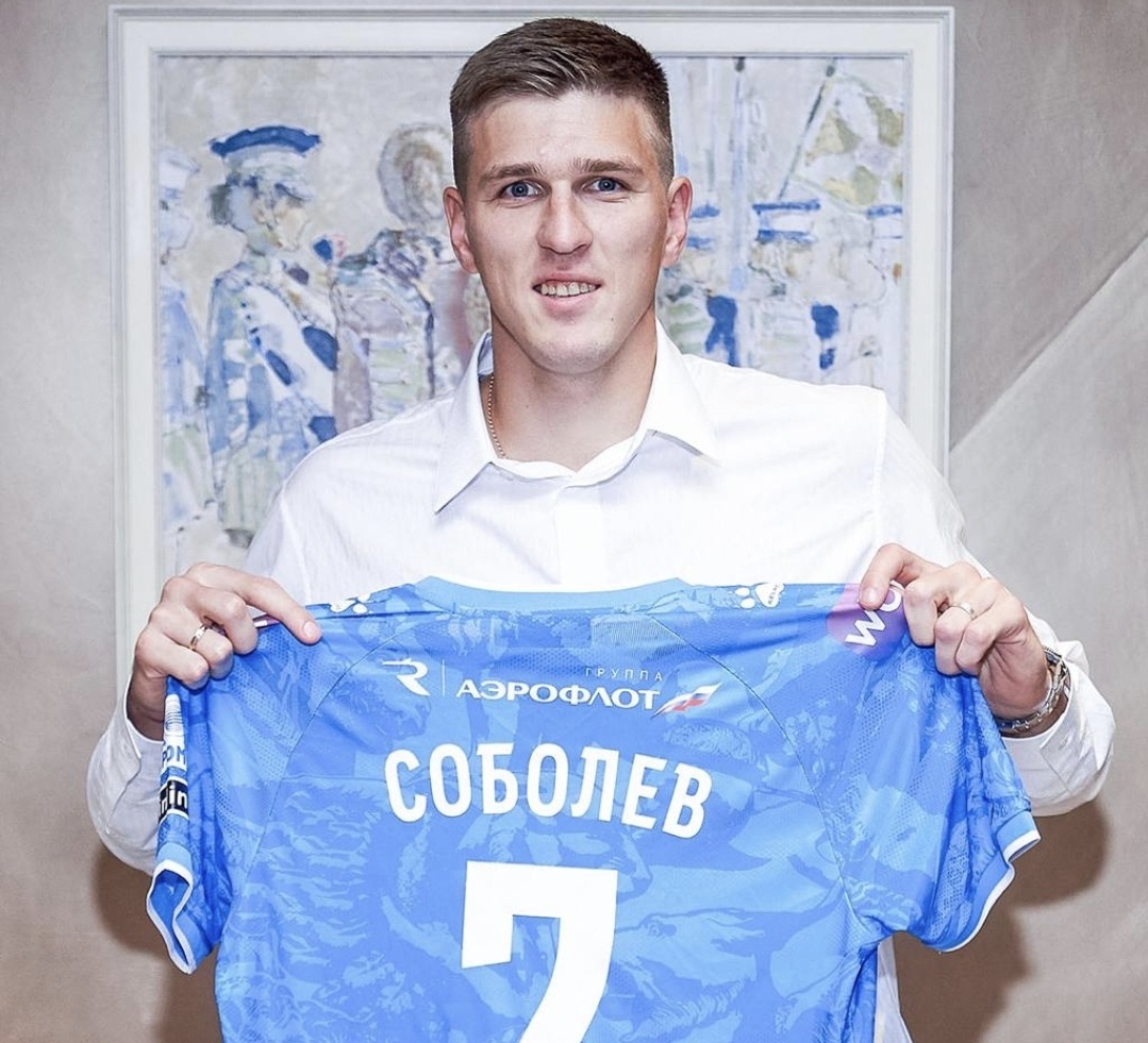 Картина маслом: Александр Соболев - в "Зените". Фото ФК "Зенит"