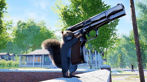 Squirrel with a Gun - Белка бандит