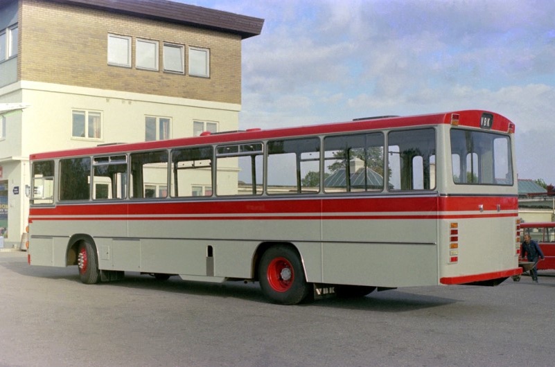 Volvo-B58 сзади. Источник фото: Pinterest.ru