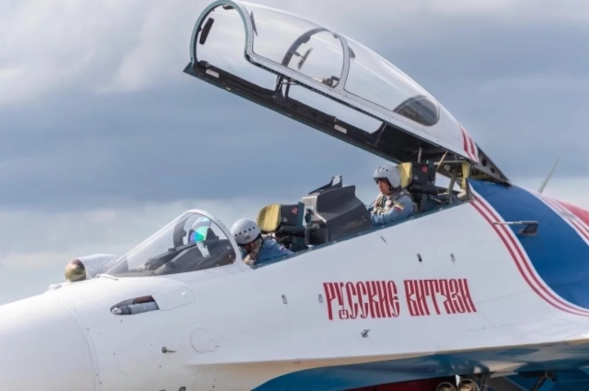    «Русские Витязи» показали видео с пролетом над Барнаулом