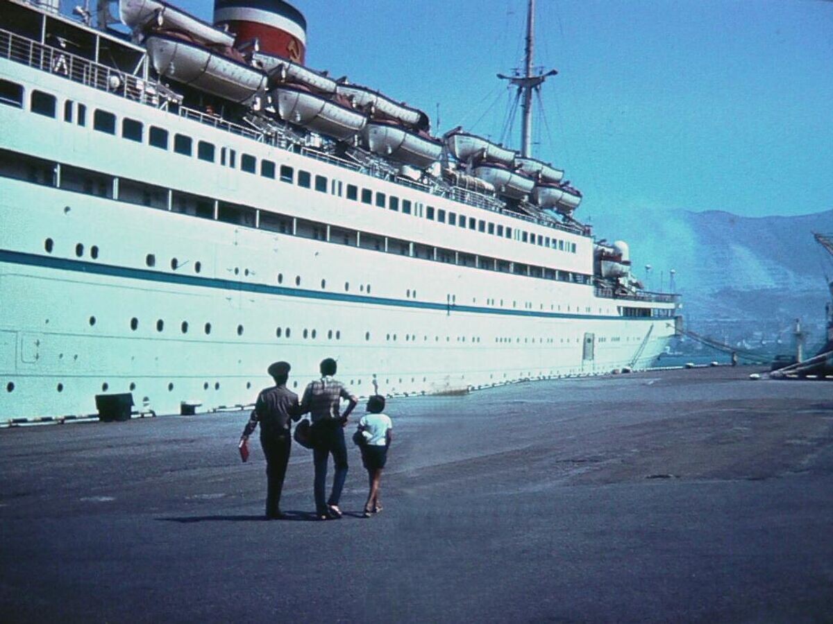    Пароход Адмирал Нахимов в порту Новороссийска в день катастрофыCC0 / Андрей Леонов /