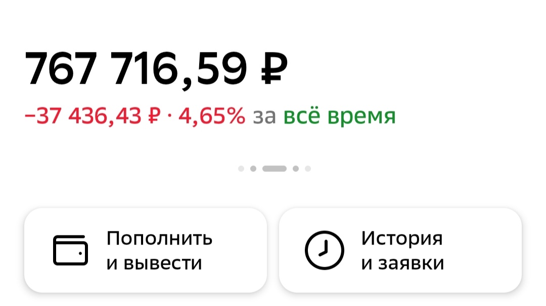 Скрин из личного кабинета взято с целью иллюстрации 