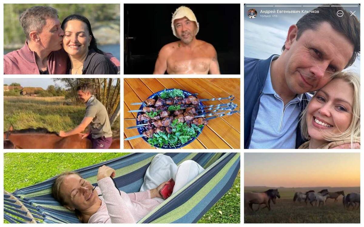    Элиты в соцсетях: конная прогулка, жаркая баня и аппетитный шашлык Часть фото из Instagram (проект Meta, деятельность данной организации в России запрещена)