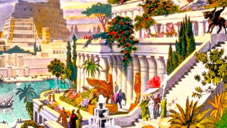 Висячие сады Семирамиды (из открытых источников)