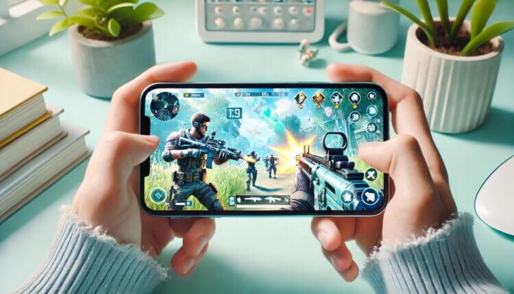    А вы играете в стрелялки на iPhone?