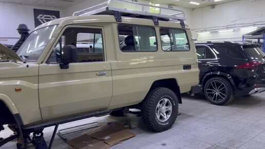 Пневмоподвеска на 4 е колеса на примере Toyota Land Cruiser T70, T72, T75, T76, T78, T79