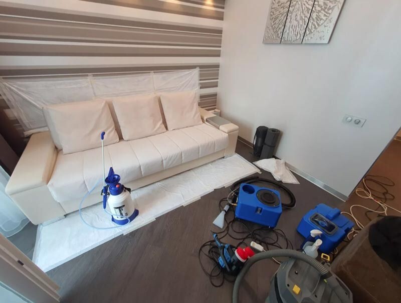 Профессиональная сухая химчистка на дому требует профессионального оборудования!