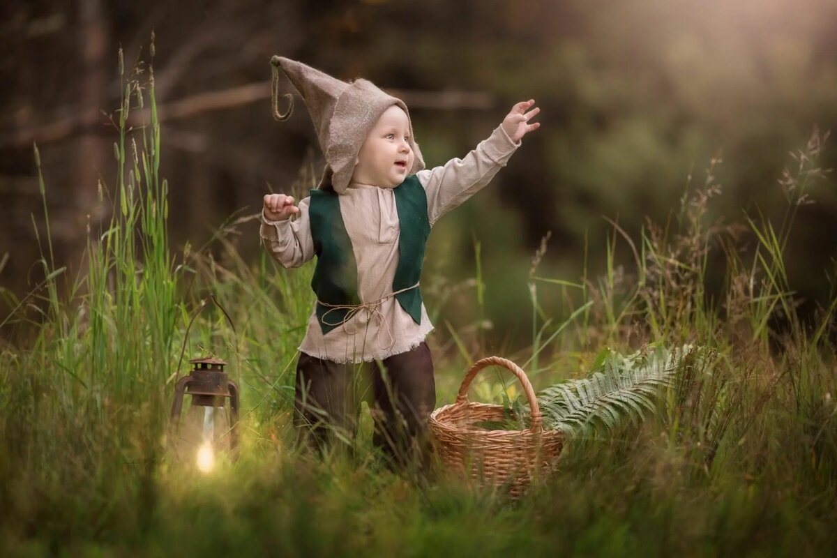 Гном в лесу