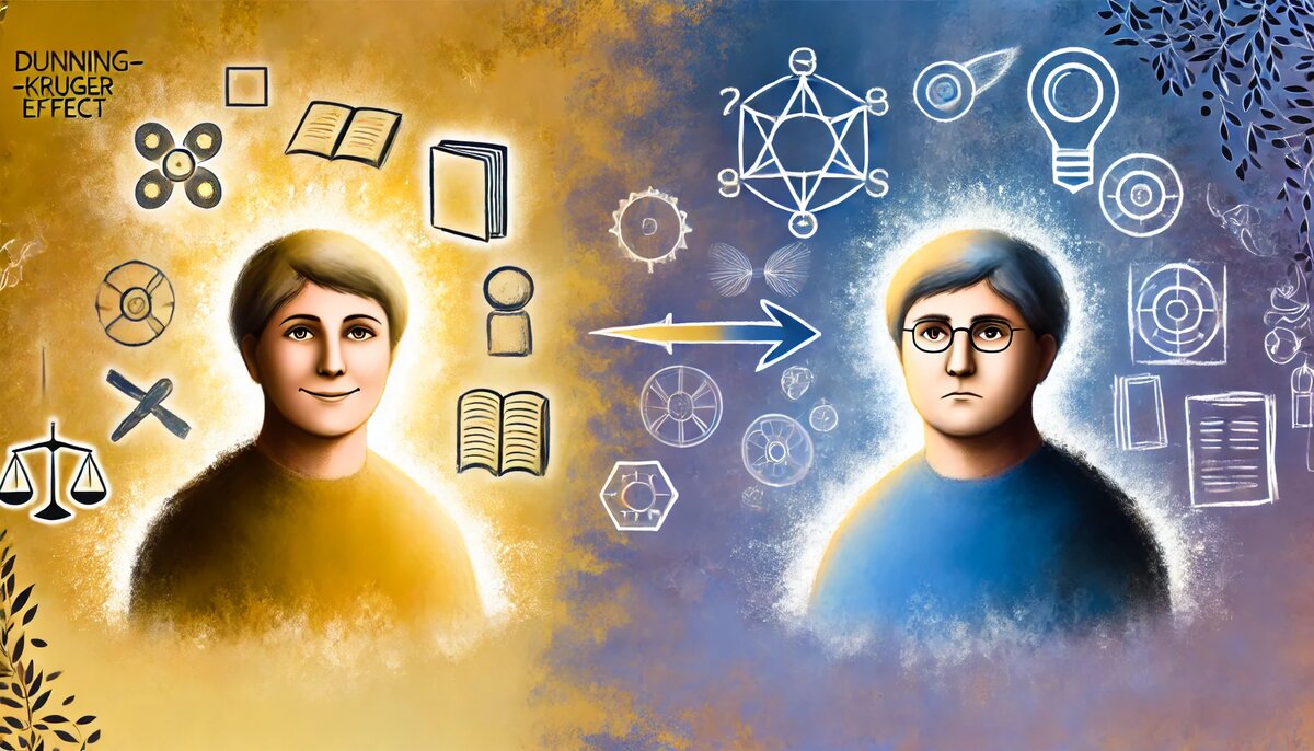 Почему знания порождают сомнения: Эффект Даннинга-Крюгера и иллюзия компетентности