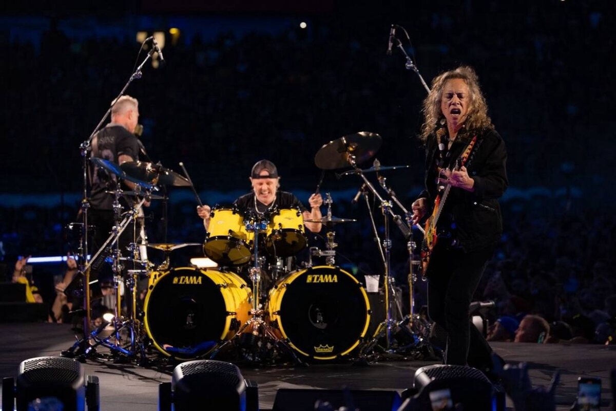Metallica @ Commonwealth Stadium, Edmonton, AB, Canada - August 25, 2024. #72_seasons_tour.
