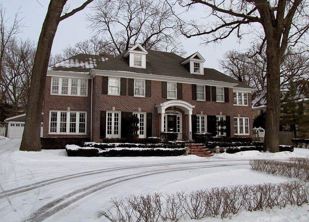 Дом в котором жил герой фильма "Один дома"