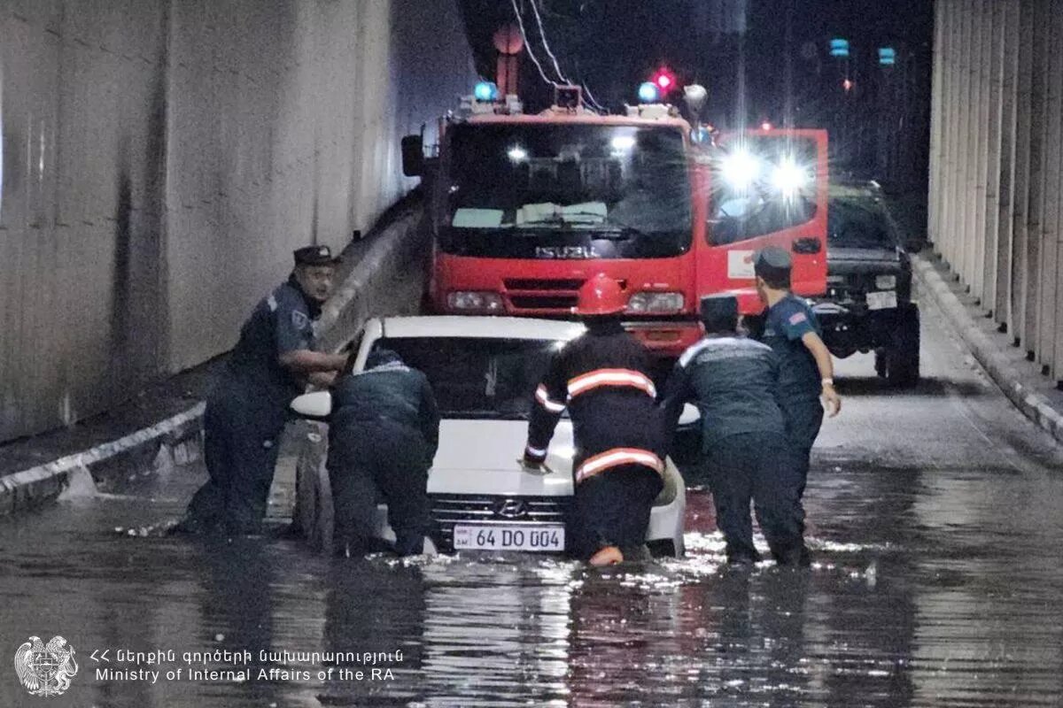 © Photo : press office of the Rescue Service of the MIA of RA