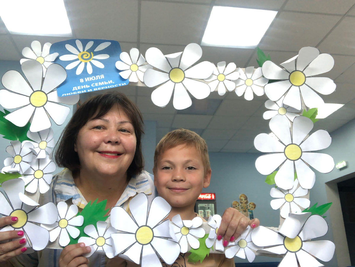 Я со старшим внуком