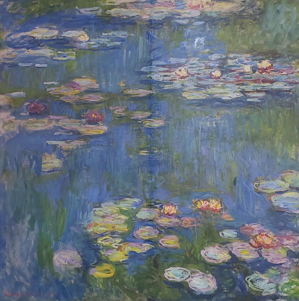 Водяные лилии. Клод Моне.