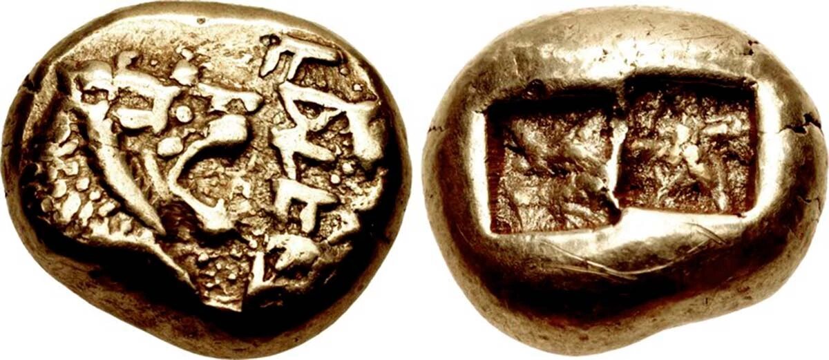 Немного больше, чем сгусток золота: электрумная монета лидийского царя Алиатта
