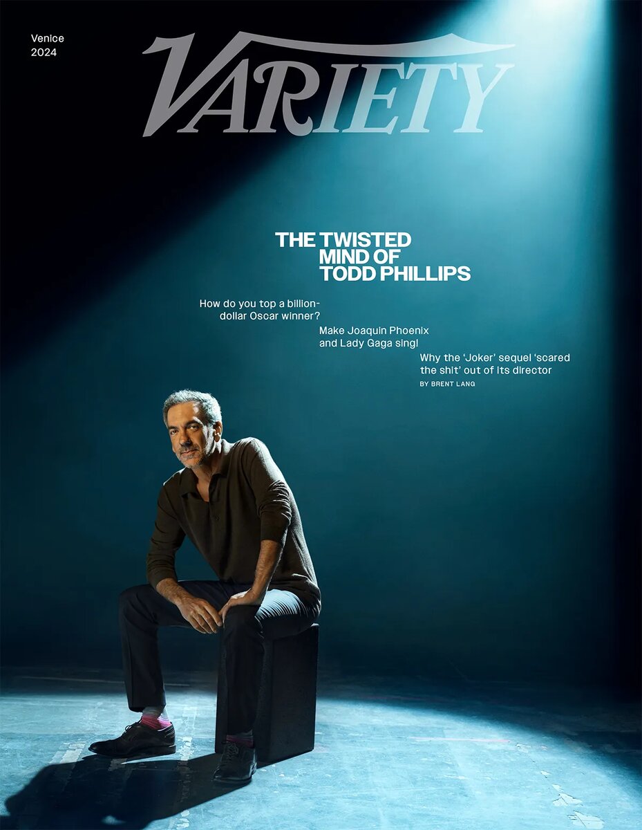 Режиссёр Тодд Филлипс на обложке Variety. Фото: Арт Страйбер (Art Streiber)