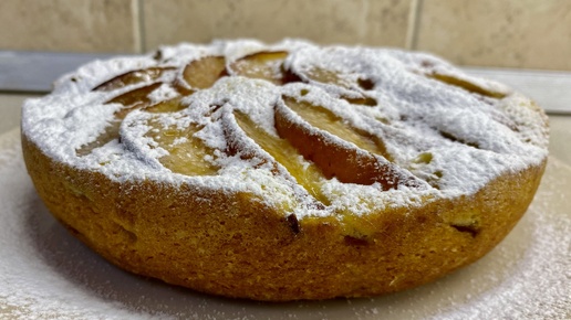 🍑ПИРОГ С ПЕРСИКАМИ В МУЛЬТИВАРКЕ🍑 Очень простой, но очень вкусный рецепт, который никого не оставит равнодушным 🥧😋🧡