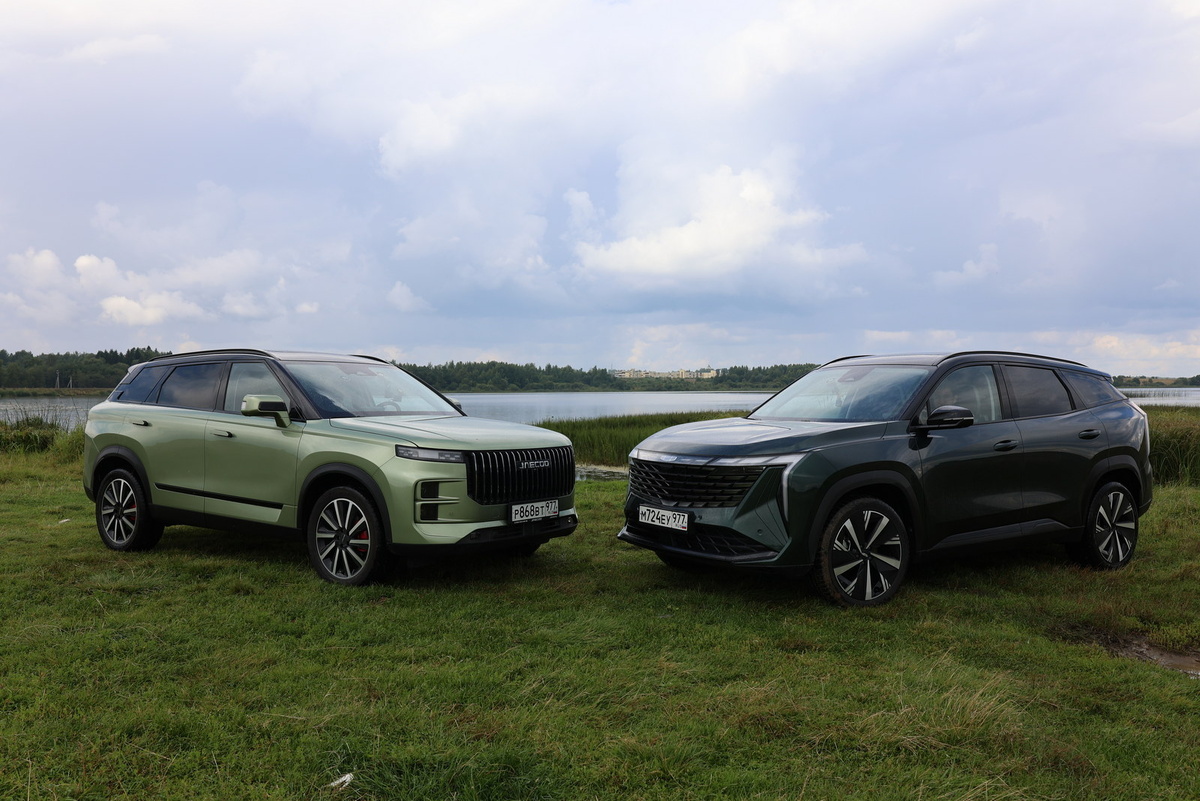Jaecoo J7 и Geely Atlas