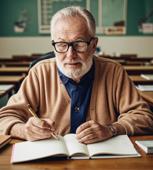 Пожилой учитель пытается сдать диагностику МЦКО ))