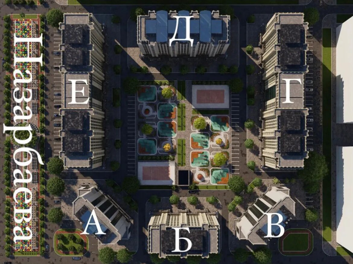 Расположение ЖК Сириус